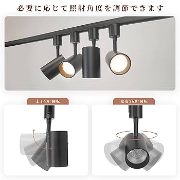 Amazon.co.jp : ダクトレール ダクトレール用スポットライト LED